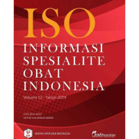 Image of ISO Informasi Spesialite Obat Indonesia: Volume 52-tahun 2019