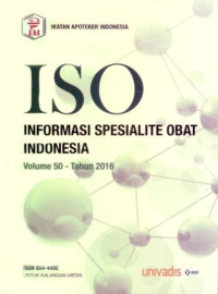 Image of ISO Informasi Spesialite Obat Indonesia: Volume 50-tahun 2016