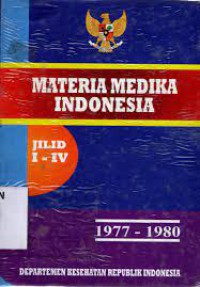 Image of Materia Medika Indonesia Jilid I - IV