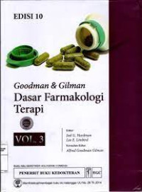 Image of Goodman & Gilman Dasar Farmakologi Terapi Vol. 3