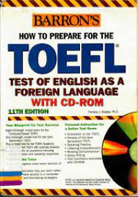 Image of How To Prepare For The Toefl Test of English as a Foreign Language